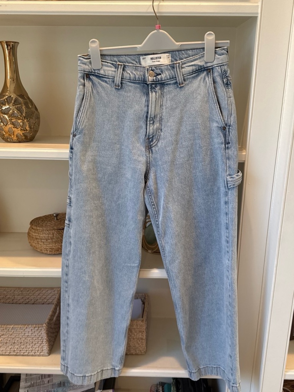 Hollister Light Blue Carpenter Jeans